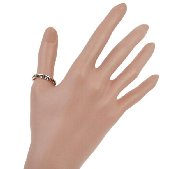 Boucheron Cattle Ring classic ring K18 Pink Gold #9.5(US Size) 5.0g mens - Picture 3 of 6